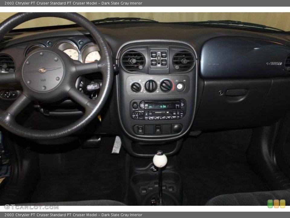 Dark Slate Gray Interior Dashboard for the 2003 Chrysler PT Cruiser  #86153550