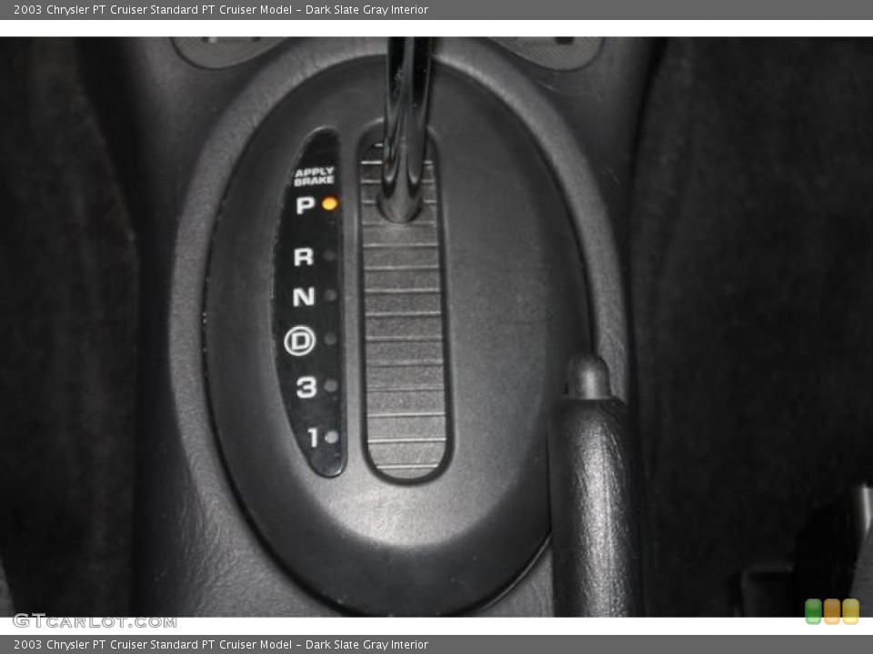Dark Slate Gray Interior Transmission for the 2003 Chrysler PT Cruiser  #86153730