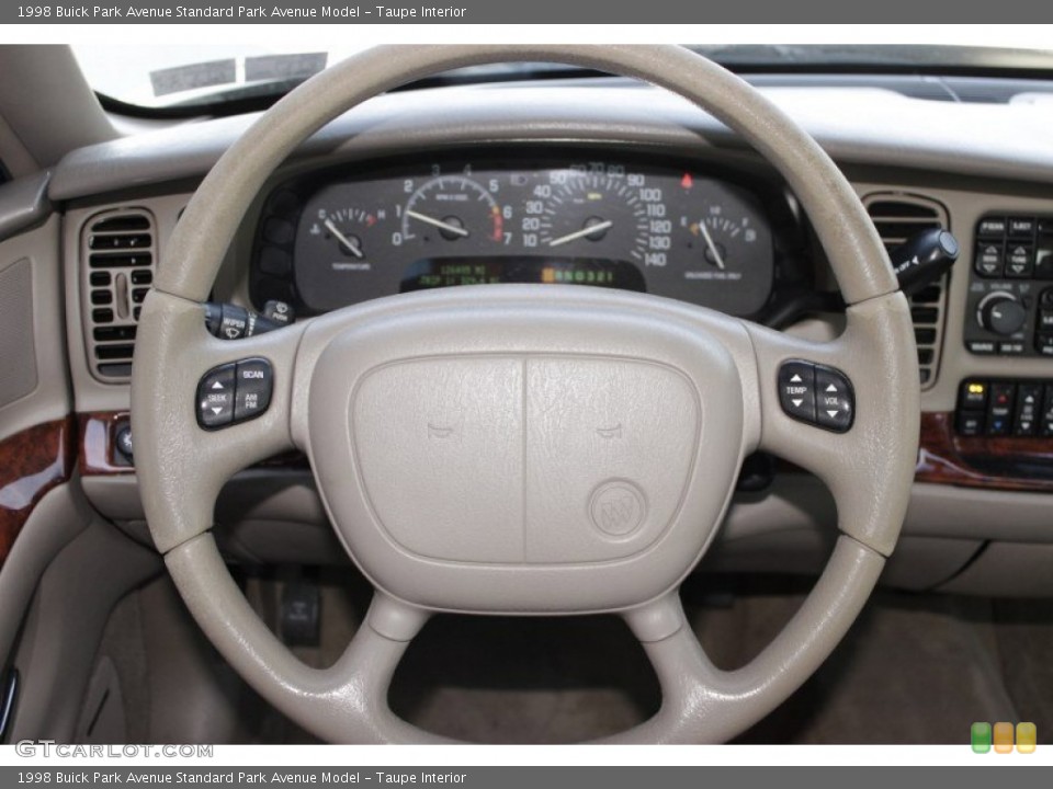 Taupe Interior Steering Wheel for the 1998 Buick Park Avenue  #86154426