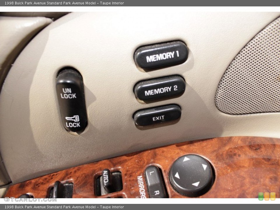 Taupe Interior Controls for the 1998 Buick Park Avenue  #86154441