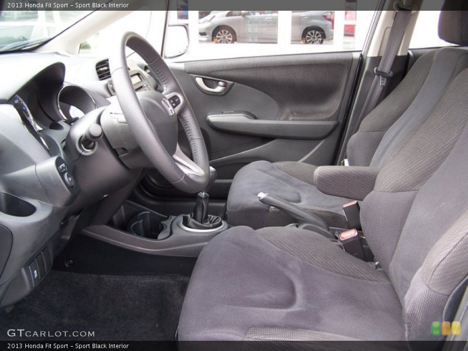 Sport Black Interior Photo for the 2013 Honda Fit Sport #86154882