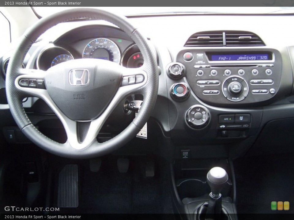 Sport Black Interior Dashboard for the 2013 Honda Fit Sport #86154906