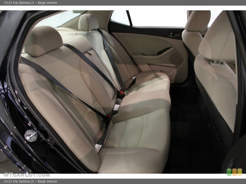 Beige Interior Rear Seat for the 2013 Kia Optima LX #86160704