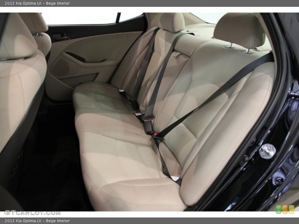 Beige Interior Rear Seat for the 2013 Kia Optima LX #86160725
