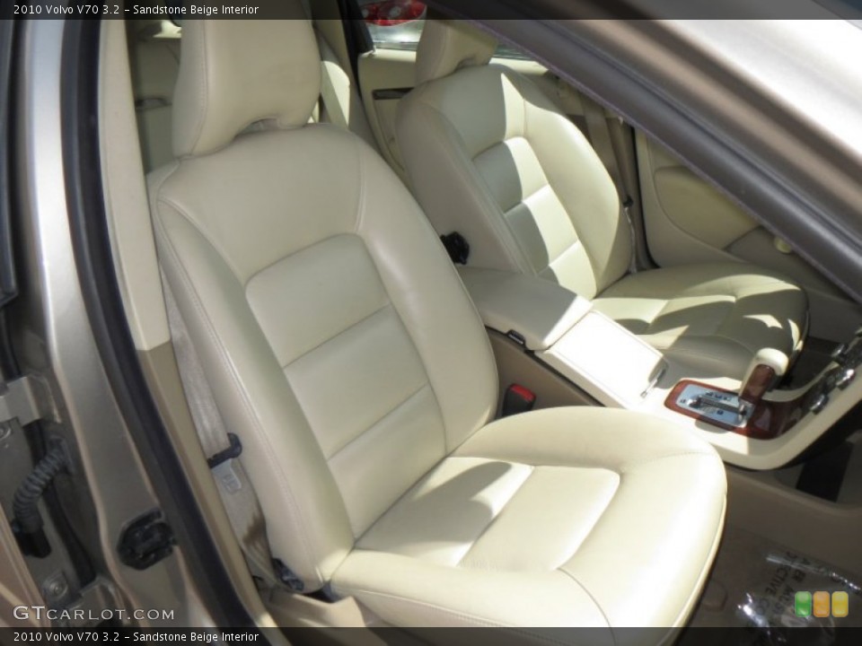 Sandstone Beige Interior Front Seat for the 2010 Volvo V70 3.2 #86160938