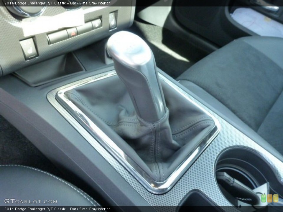 Dark Slate Gray Interior Transmission for the 2014 Dodge Challenger R/T Classic #86163113