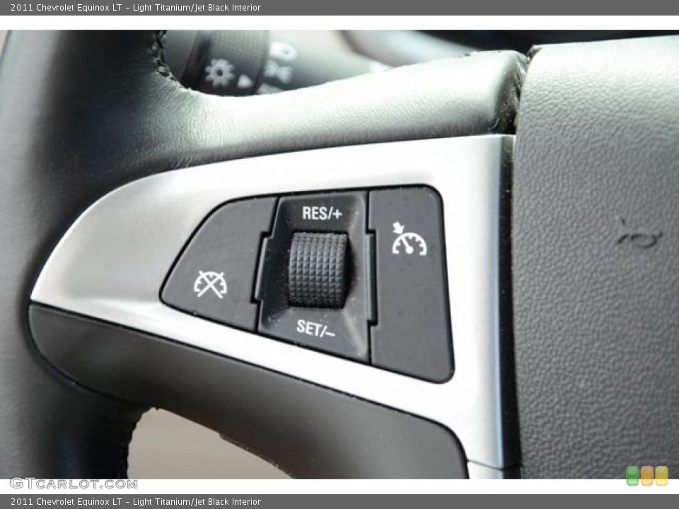 Light Titanium/Jet Black Interior Controls for the 2011 Chevrolet Equinox LT #86165207