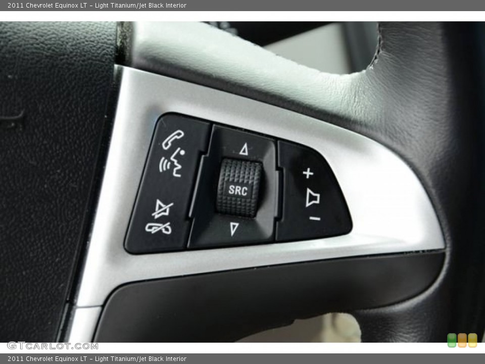 Light Titanium/Jet Black Interior Controls for the 2011 Chevrolet Equinox LT #86165228