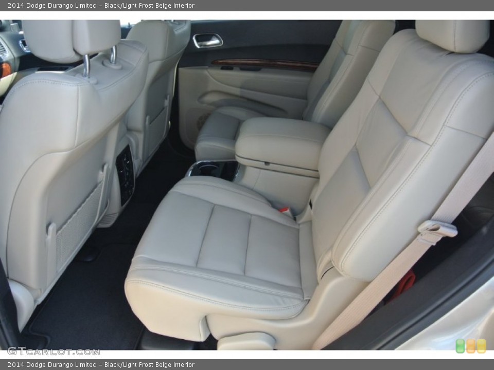 Black/Light Frost Beige Interior Rear Seat for the 2014 Dodge Durango Limited #86166533