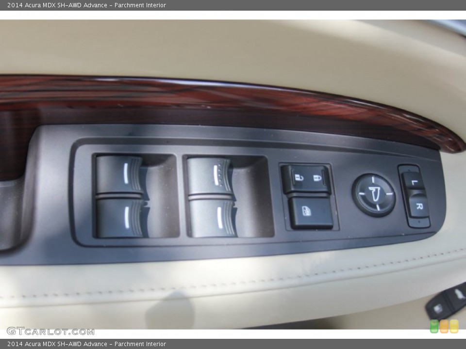 Parchment Interior Controls for the 2014 Acura MDX SH-AWD Advance #86170118
