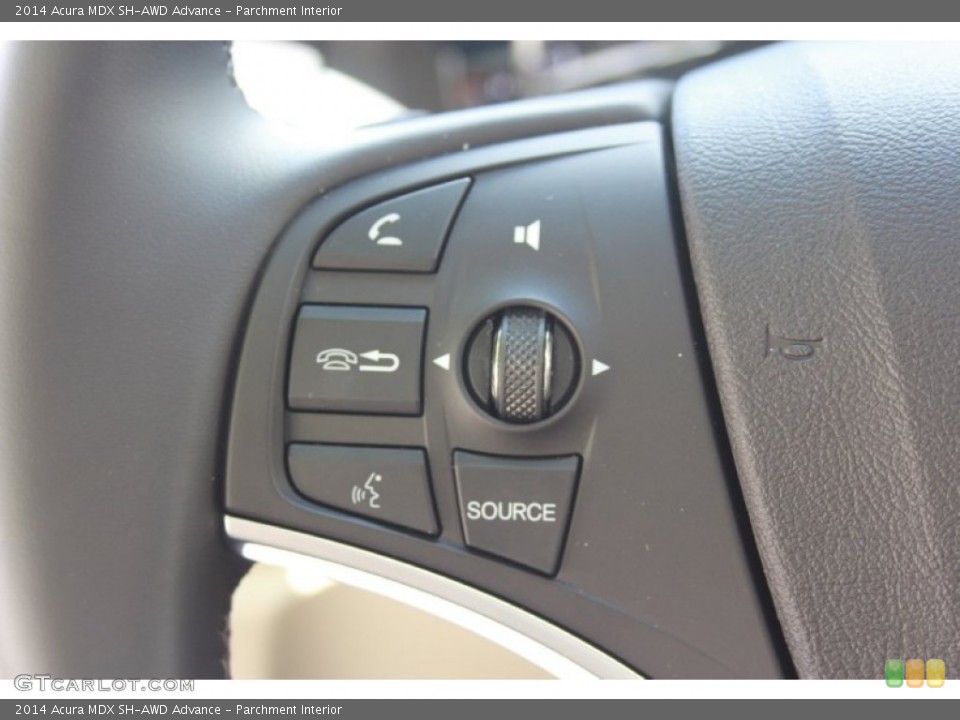 Parchment Interior Controls for the 2014 Acura MDX SH-AWD Advance #86170346