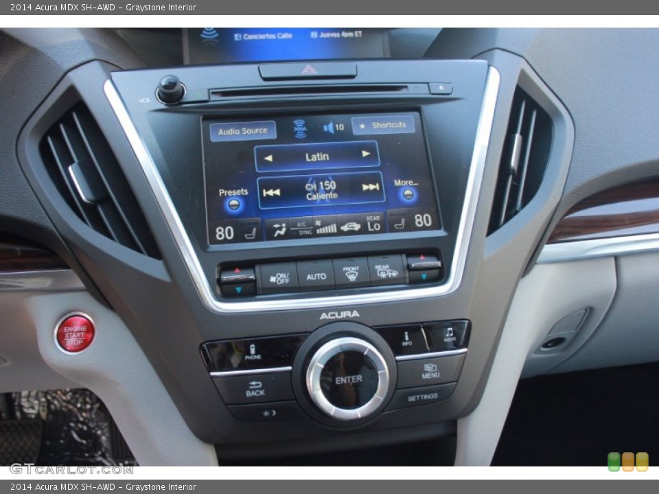 Graystone Interior Controls for the 2014 Acura MDX SH-AWD #86171045