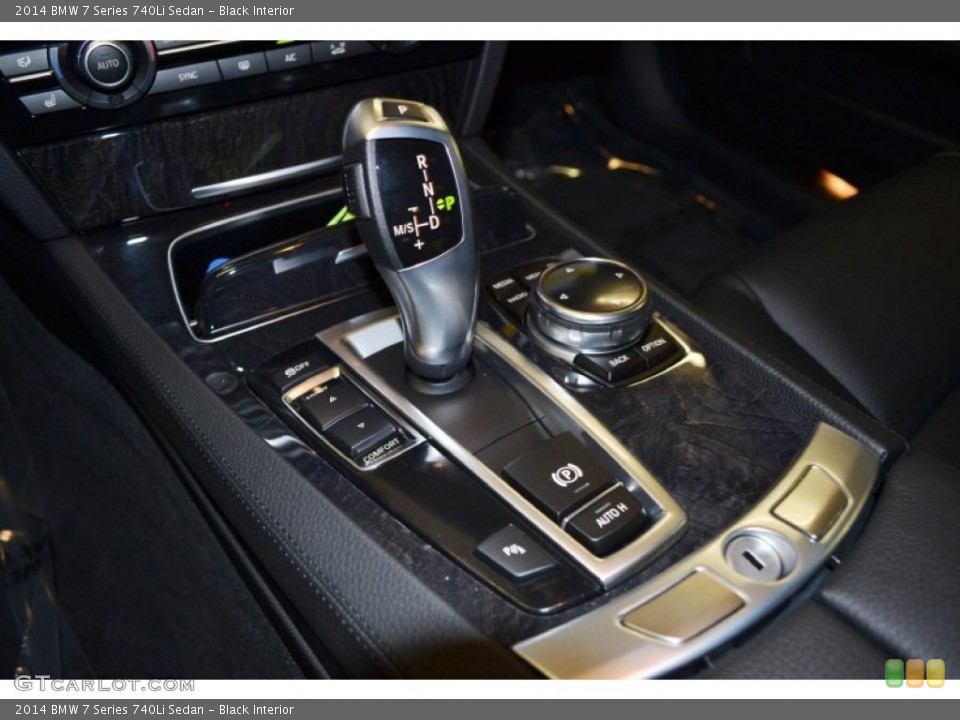 Black Interior Transmission for the 2014 BMW 7 Series 740Li Sedan #86171735