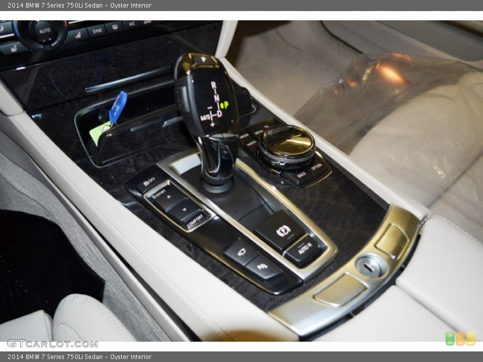 Oyster Interior Transmission for the 2014 BMW 7 Series 750Li Sedan #86172161