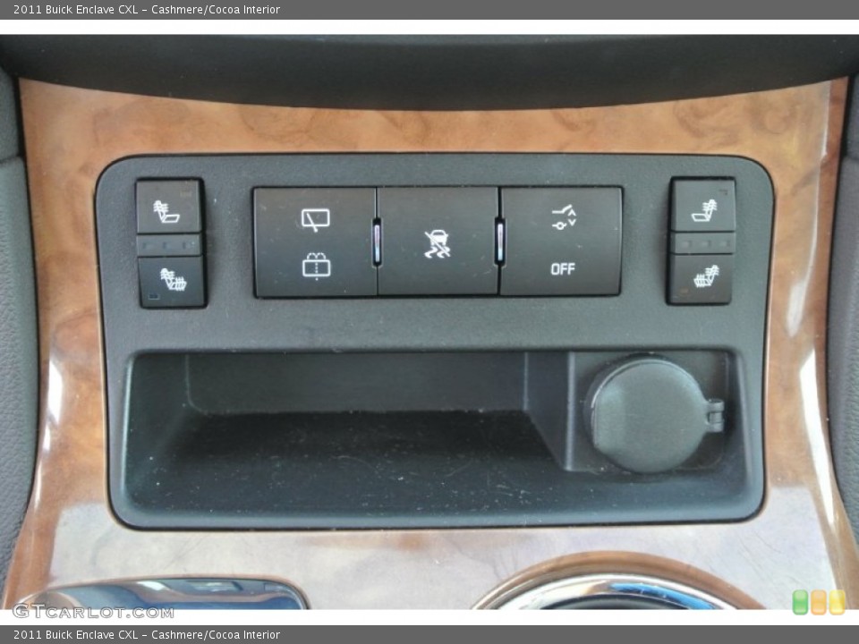 Cashmere/Cocoa Interior Controls for the 2011 Buick Enclave CXL #86177276