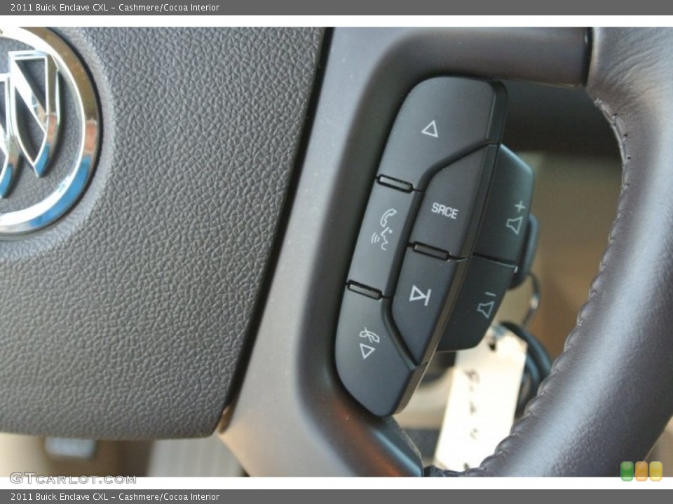 Cashmere/Cocoa Interior Controls for the 2011 Buick Enclave CXL #86177342