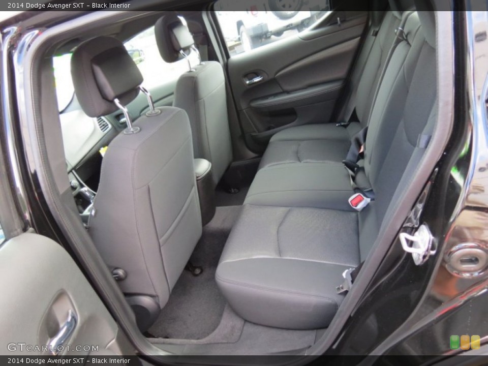 Black Interior Rear Seat for the 2014 Dodge Avenger SXT #86178104