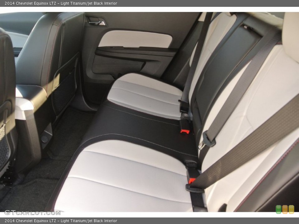 Light Titanium/Jet Black Interior Rear Seat for the 2014 Chevrolet Equinox LTZ #86180126