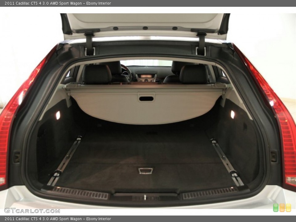 Ebony Interior Trunk for the 2011 Cadillac CTS 4 3.0 AWD Sport Wagon #86180630