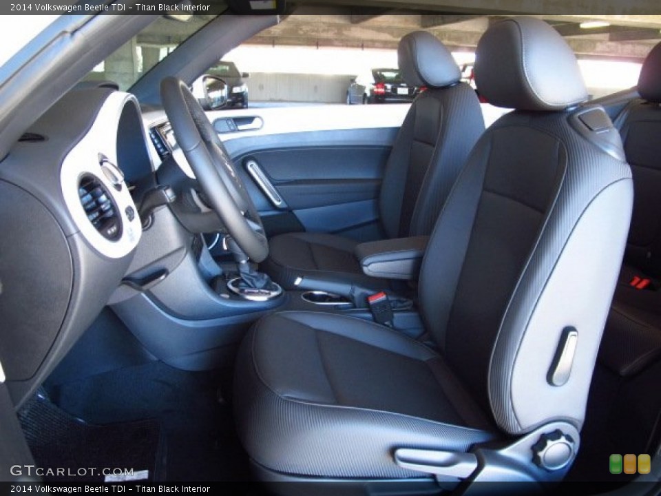 Titan Black Interior Photo for the 2014 Volkswagen Beetle TDI #86183819