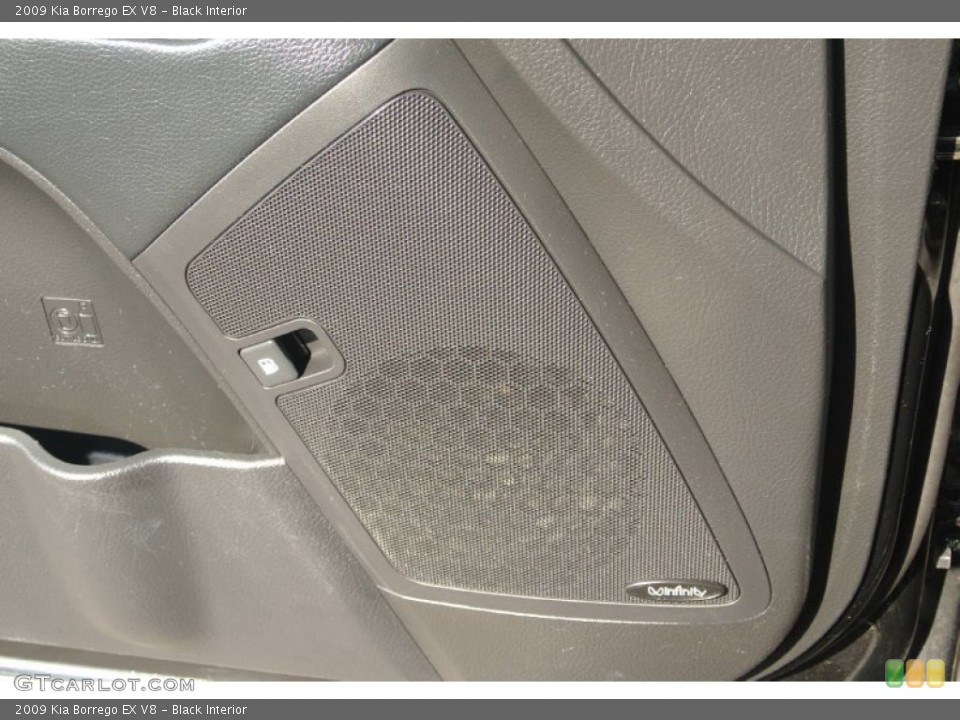 Black Interior Audio System for the 2009 Kia Borrego EX V8 #86185508