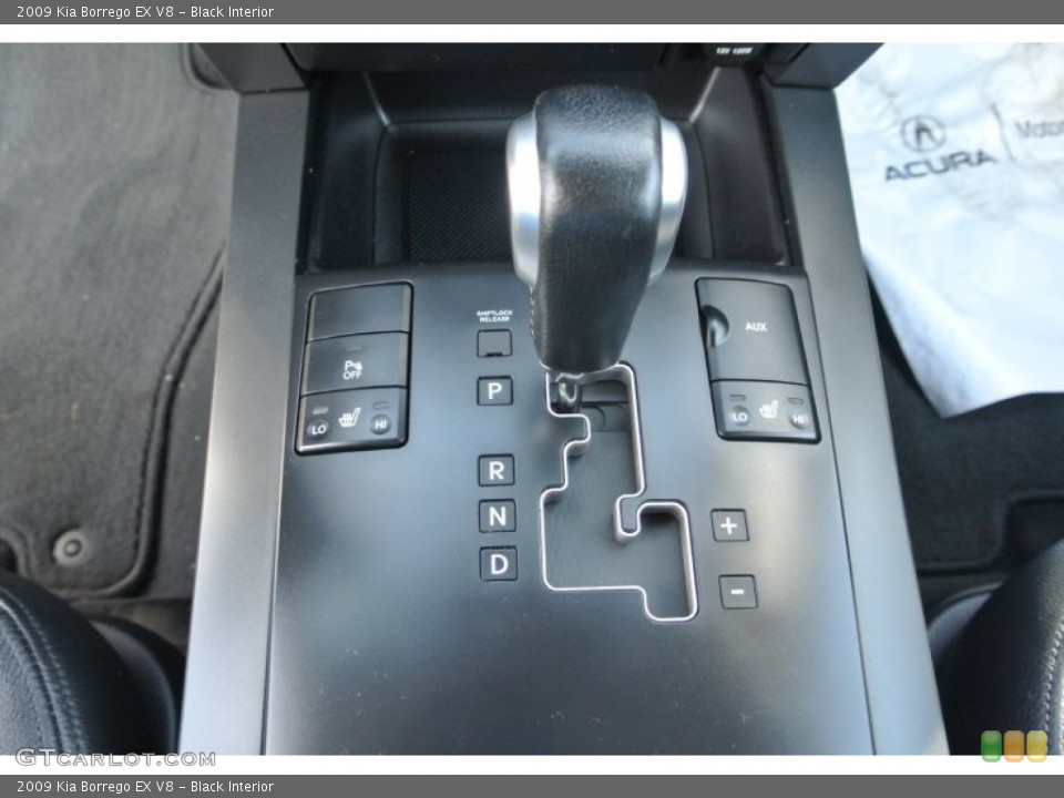 Black Interior Transmission for the 2009 Kia Borrego EX V8 #86185532