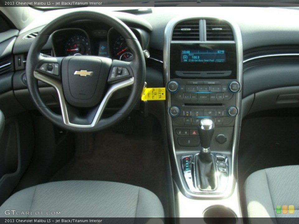 Jet Black/Titanium Interior Dashboard for the 2013 Chevrolet Malibu LS #86185787