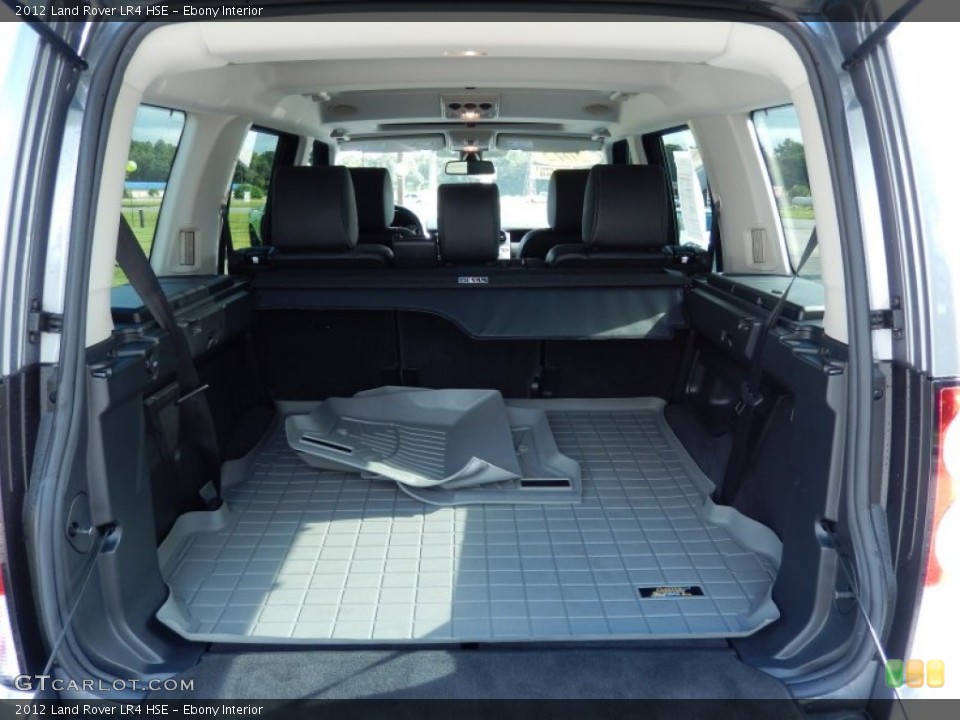 Ebony Interior Trunk for the 2012 Land Rover LR4 HSE #86190161