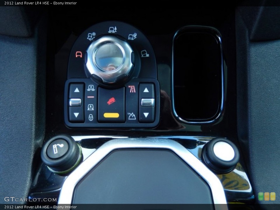 Ebony Interior Controls for the 2012 Land Rover LR4 HSE #86190563