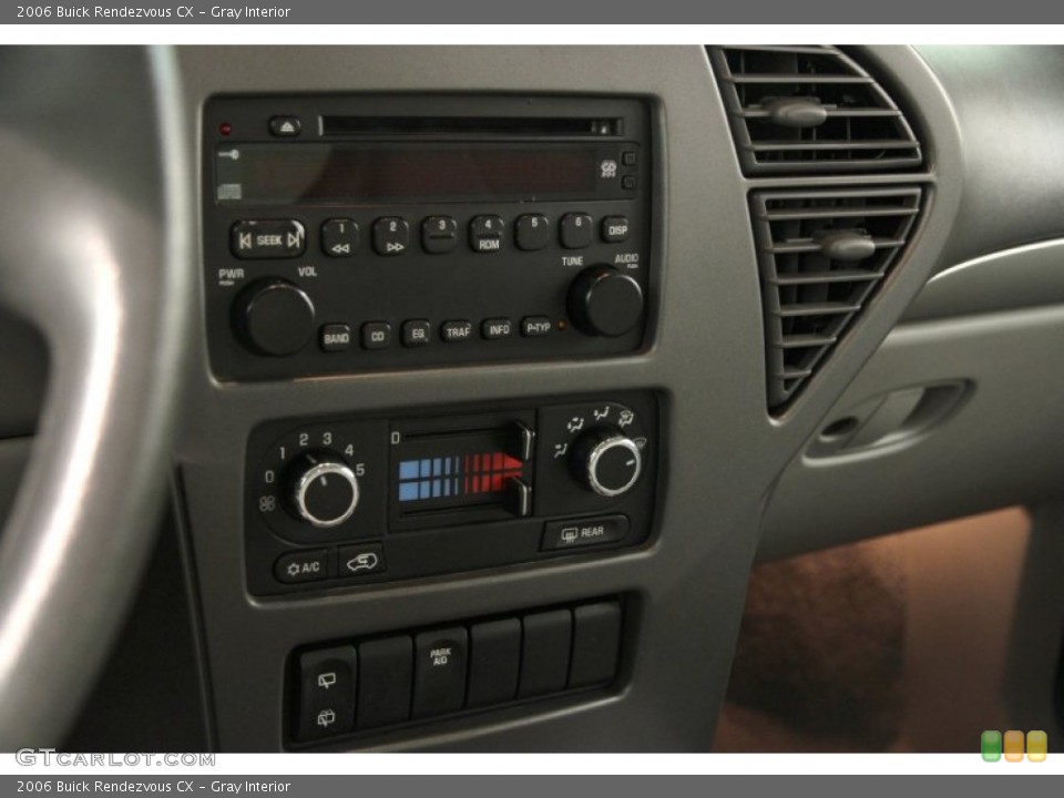 Gray Interior Controls for the 2006 Buick Rendezvous CX #86192552