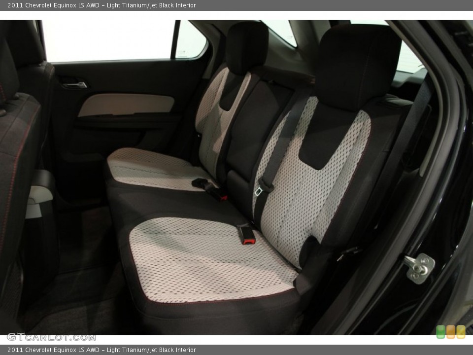 Light Titanium/Jet Black Interior Rear Seat for the 2011 Chevrolet Equinox LS AWD #86193377