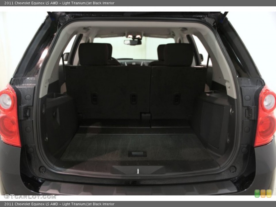 Light Titanium/Jet Black Interior Trunk for the 2011 Chevrolet Equinox LS AWD #86193404