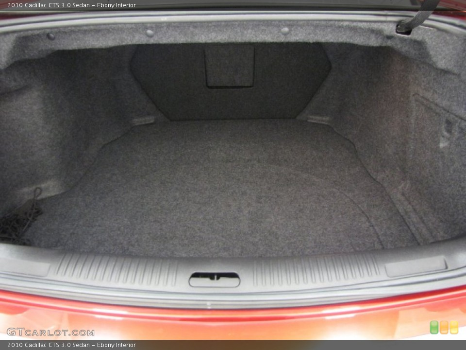 Ebony Interior Trunk for the 2010 Cadillac CTS 3.0 Sedan #86199128