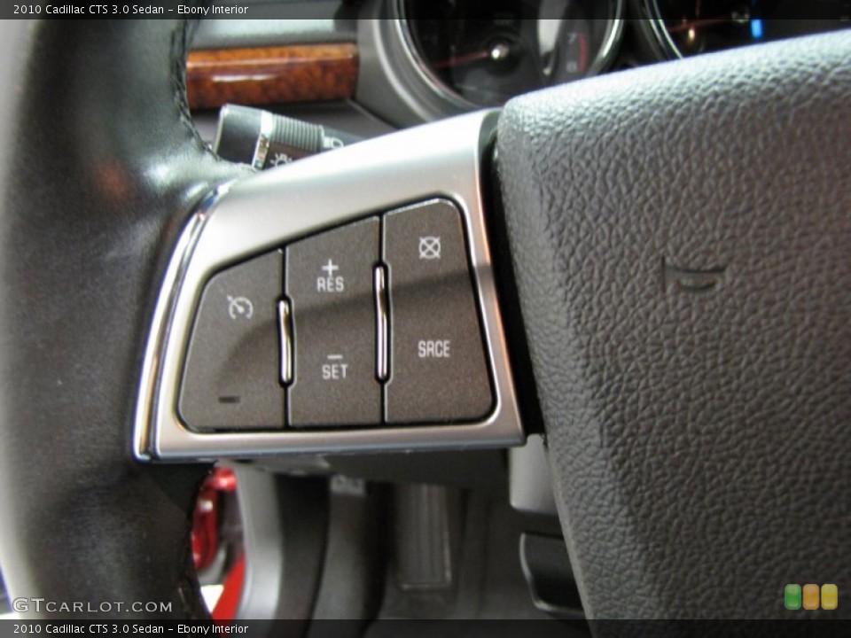Ebony Interior Controls for the 2010 Cadillac CTS 3.0 Sedan #86199365