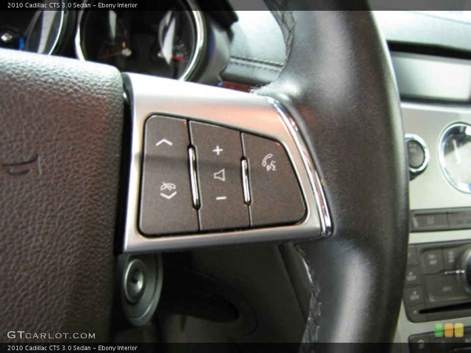 Ebony Interior Controls for the 2010 Cadillac CTS 3.0 Sedan #86199383