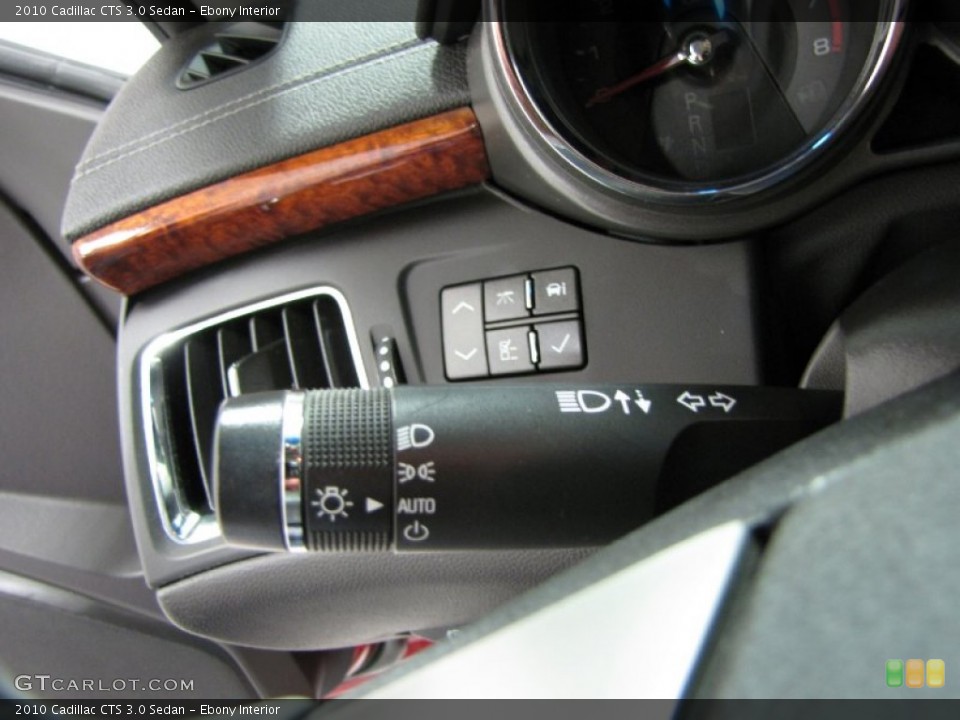 Ebony Interior Controls for the 2010 Cadillac CTS 3.0 Sedan #86199401