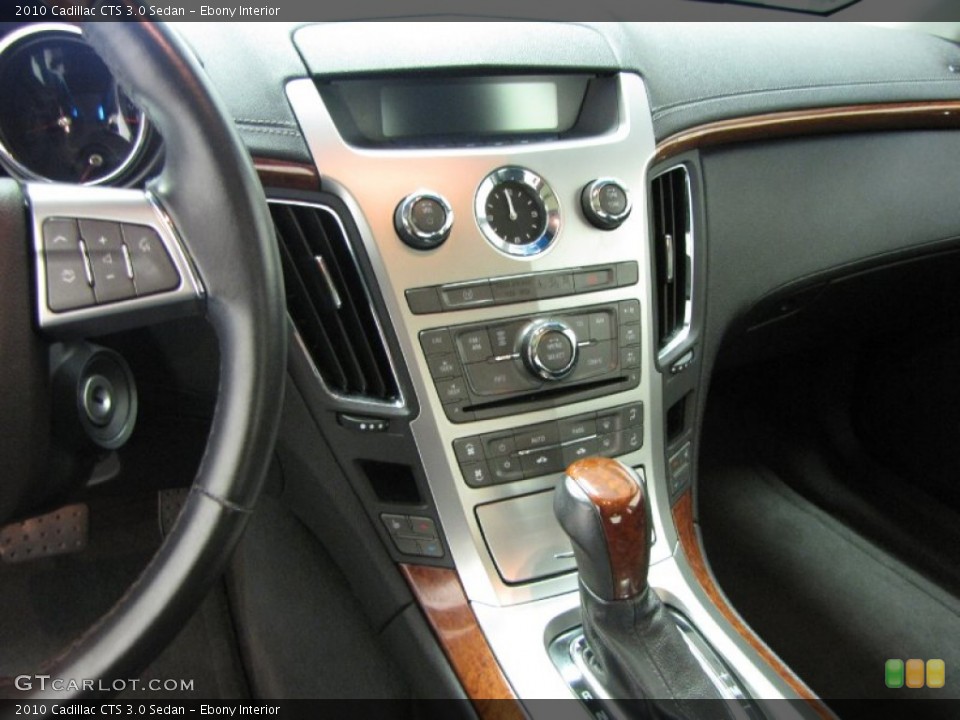 Ebony Interior Controls for the 2010 Cadillac CTS 3.0 Sedan #86199485