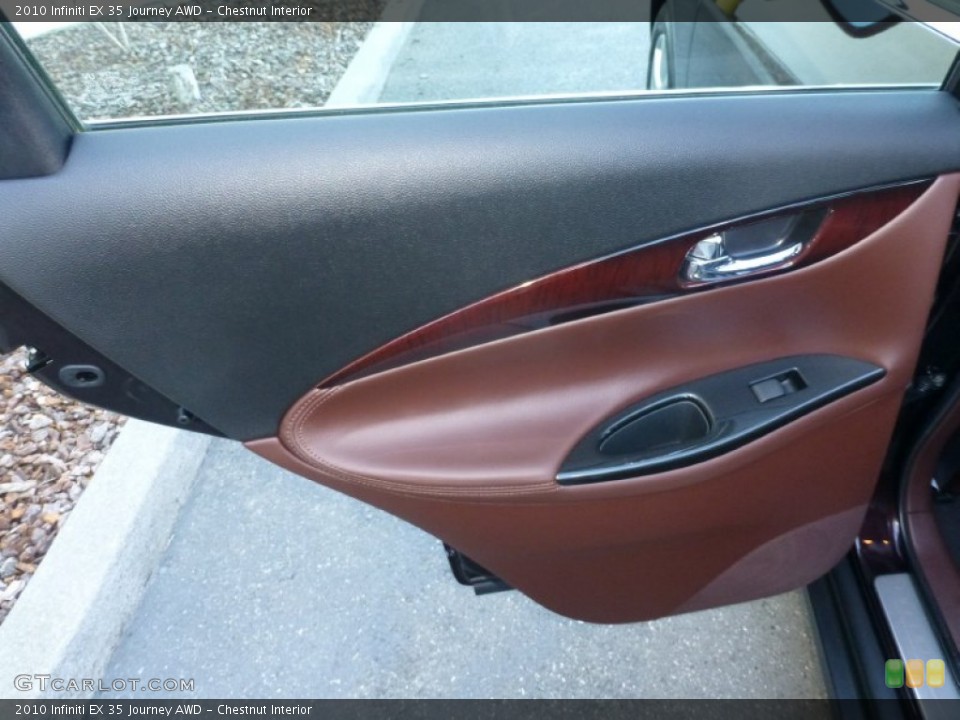 Chestnut Interior Door Panel for the 2010 Infiniti EX 35 Journey AWD #86199632