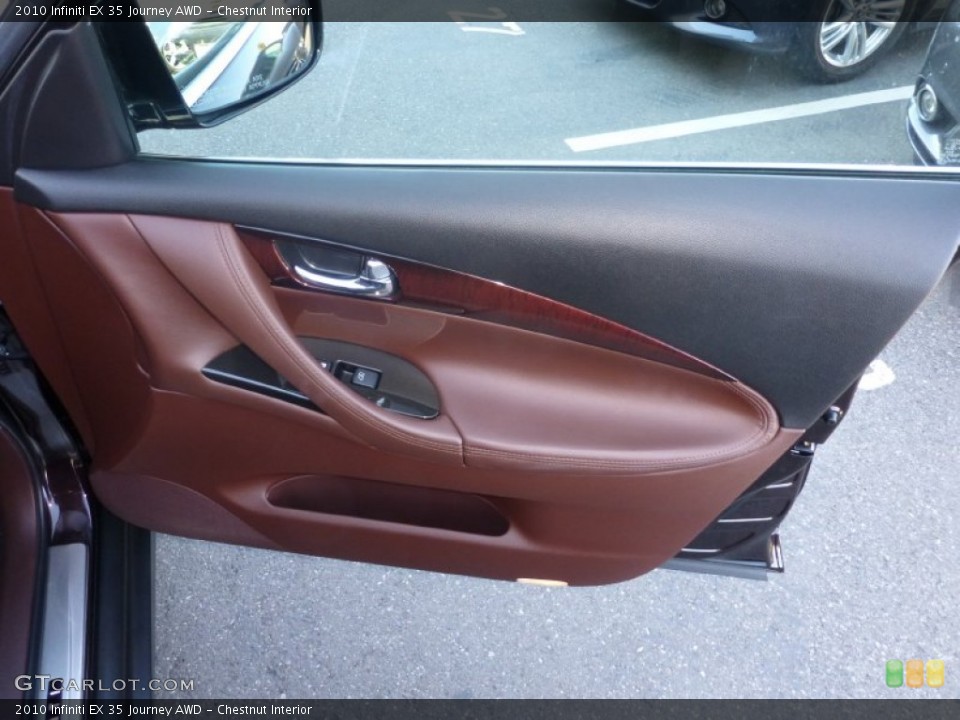 Chestnut Interior Door Panel for the 2010 Infiniti EX 35 Journey AWD #86199670
