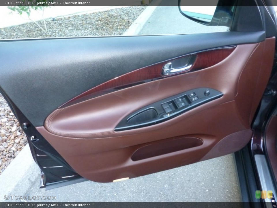 Chestnut Interior Door Panel for the 2010 Infiniti EX 35 Journey AWD #86199980