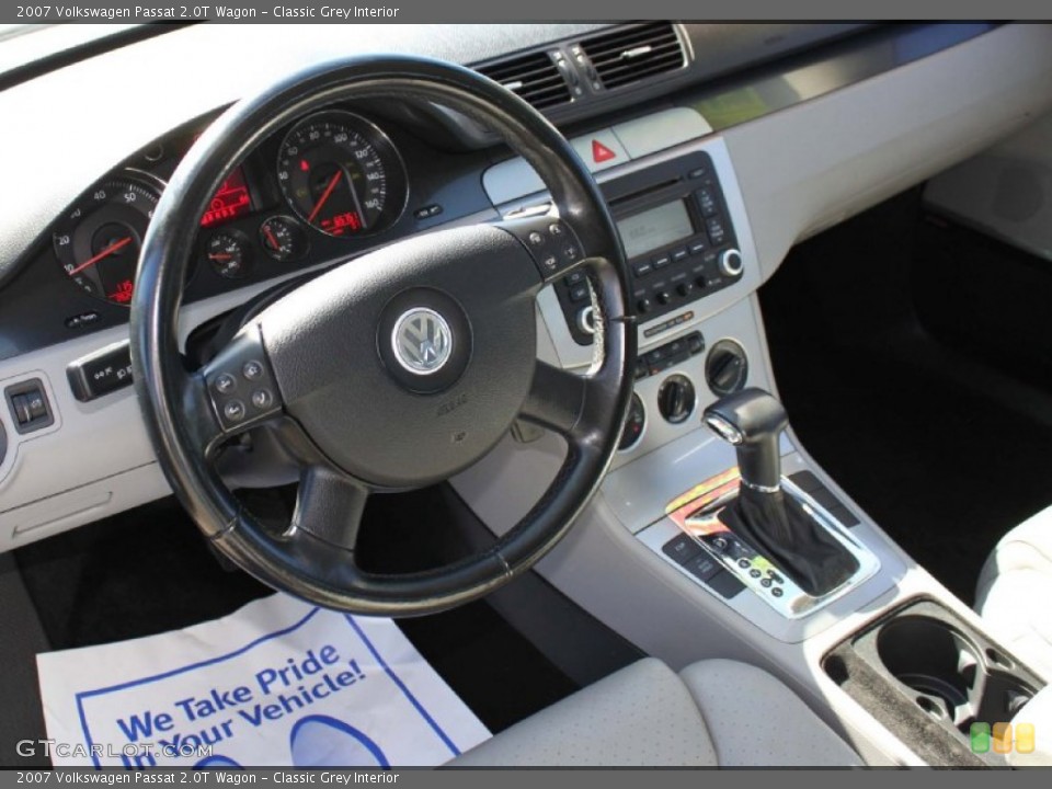 Classic Grey Interior Controls for the 2007 Volkswagen Passat 2.0T Wagon #86203379