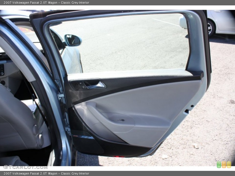 Classic Grey Interior Door Panel for the 2007 Volkswagen Passat 2.0T Wagon #86203466