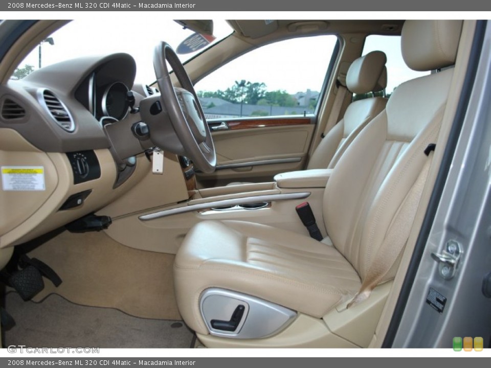 Macadamia Interior Photo for the 2008 Mercedes-Benz ML 320 CDI 4Matic #86204039