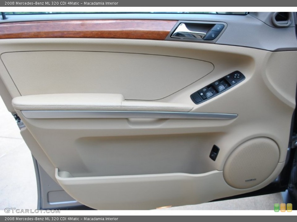 Macadamia Interior Door Panel for the 2008 Mercedes-Benz ML 320 CDI 4Matic #86204132