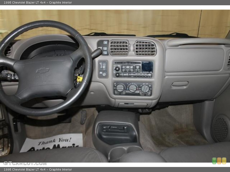 Graphite Interior Dashboard for the 1998 Chevrolet Blazer LT 4x4 #86204435