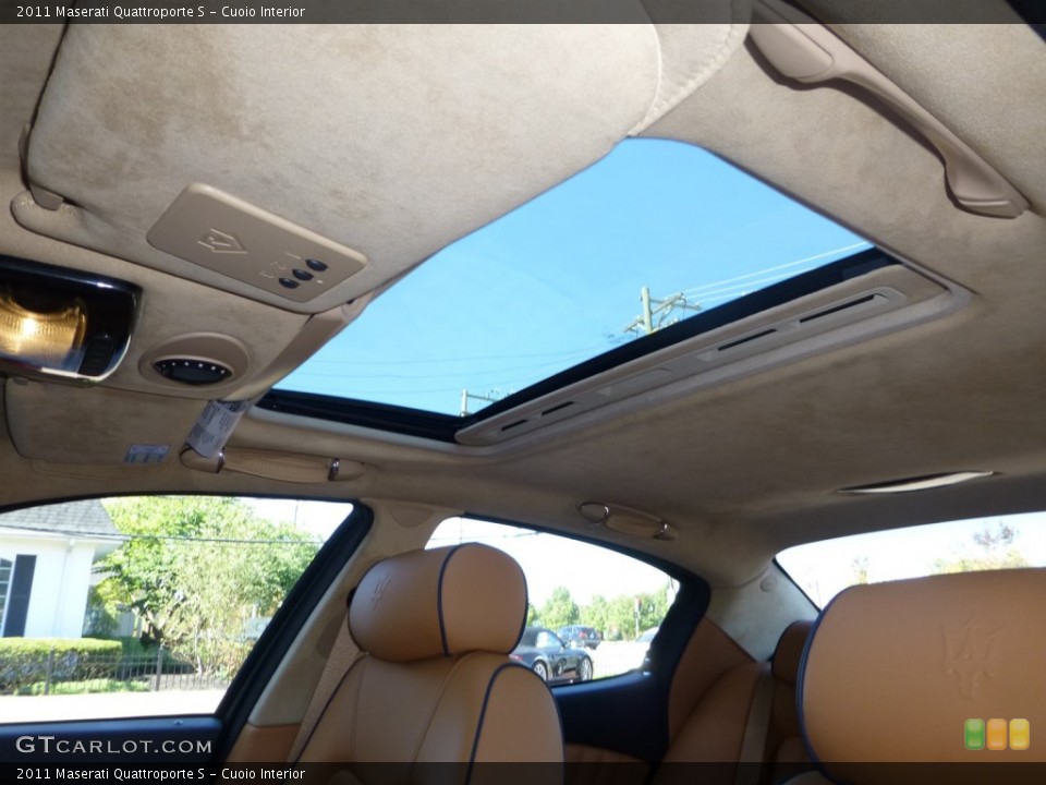 Cuoio Interior Sunroof for the 2011 Maserati Quattroporte S #86205008