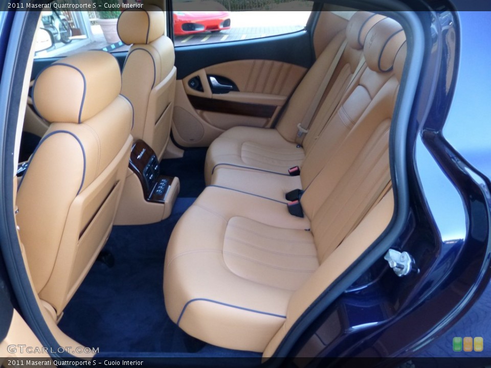 Cuoio Interior Rear Seat for the 2011 Maserati Quattroporte S #86205017