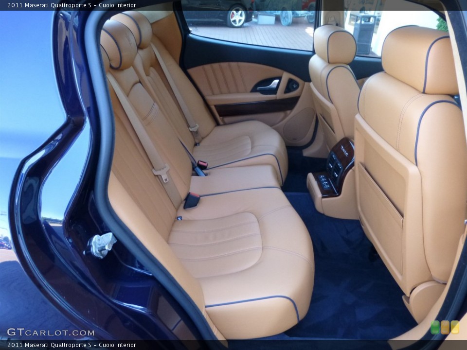 Cuoio Interior Rear Seat for the 2011 Maserati Quattroporte S #86205032