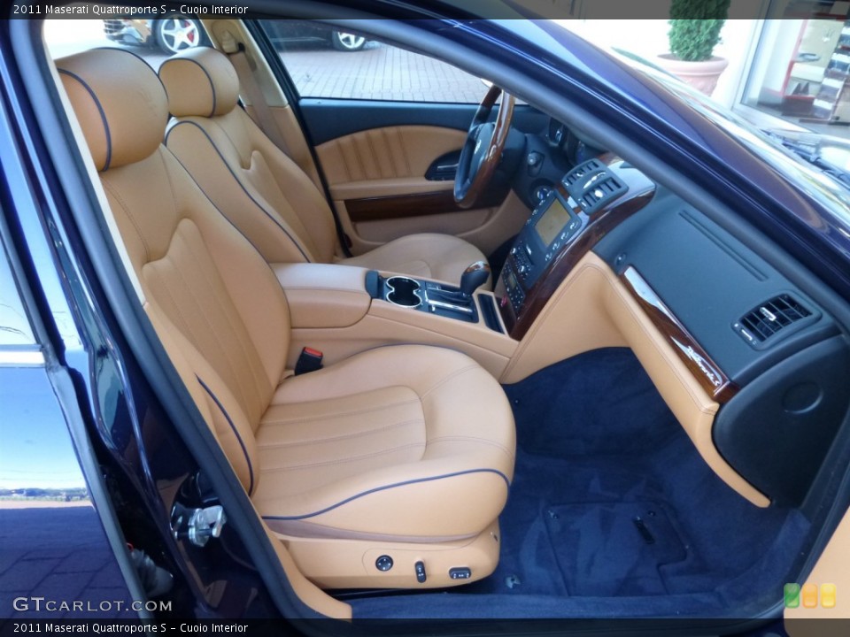 Cuoio Interior Front Seat for the 2011 Maserati Quattroporte S #86205041