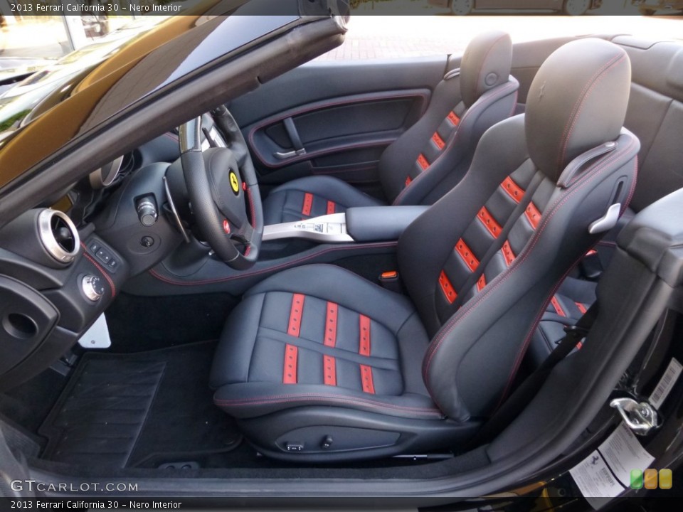 Nero Interior Front Seat for the 2013 Ferrari California 30 #86205152